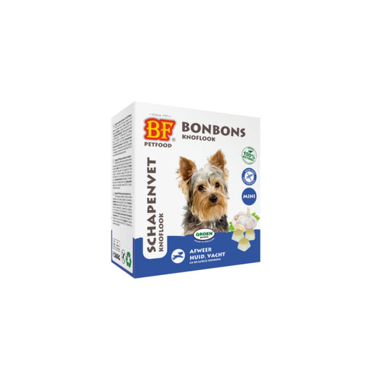 Bonbon voor honden - BF PetFood - Knoflook bonbon met schapenvet
