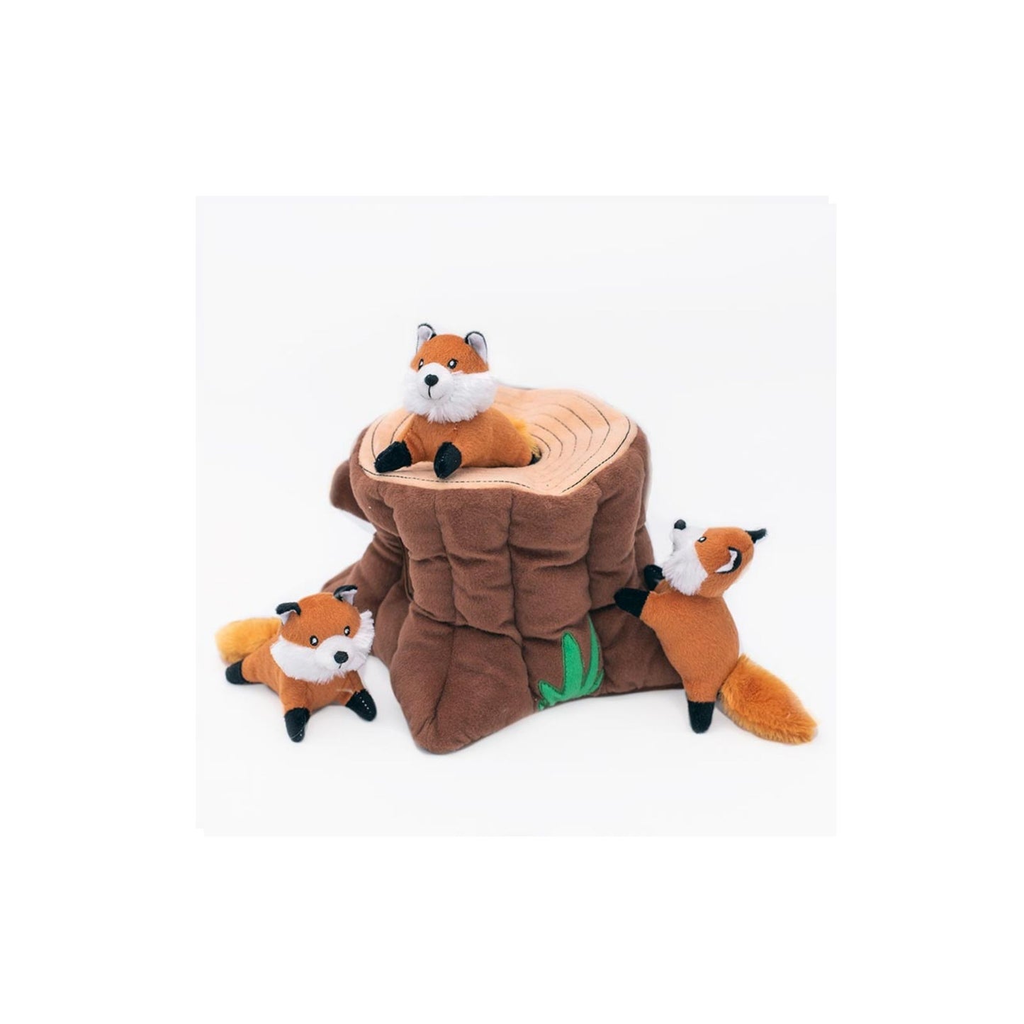 Hondenspeelgoed - Zippy Paws - Zippy Burrow – Fox Stump