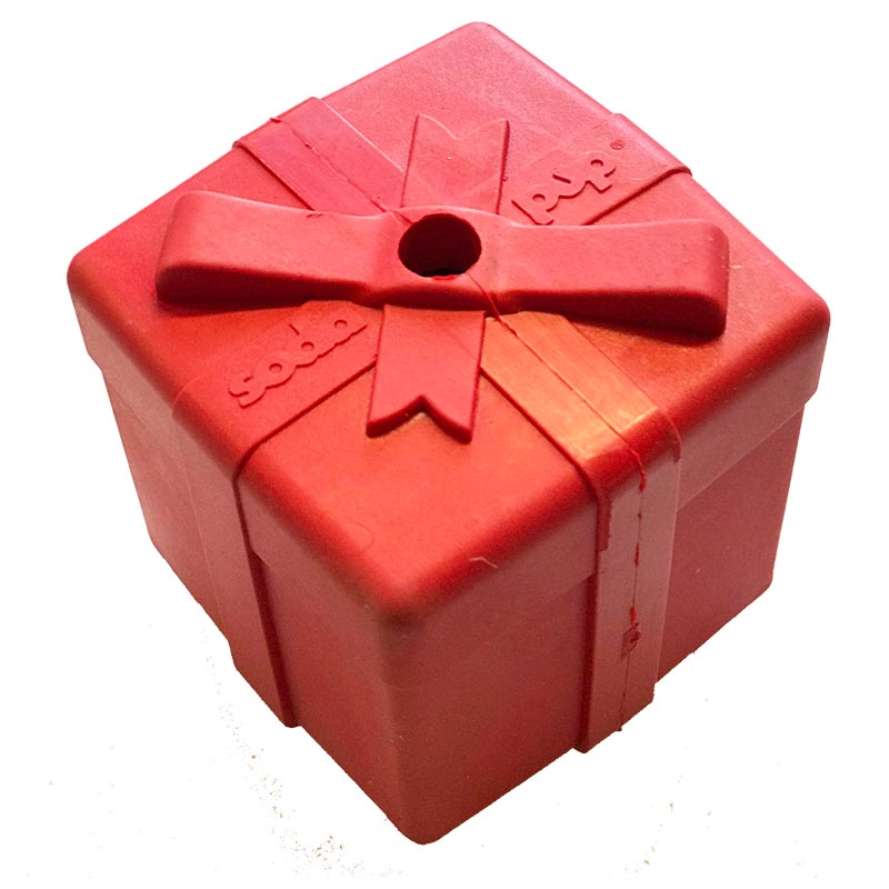 Sterk hondenspeelgoed - SodaPup - Gift Box – Red