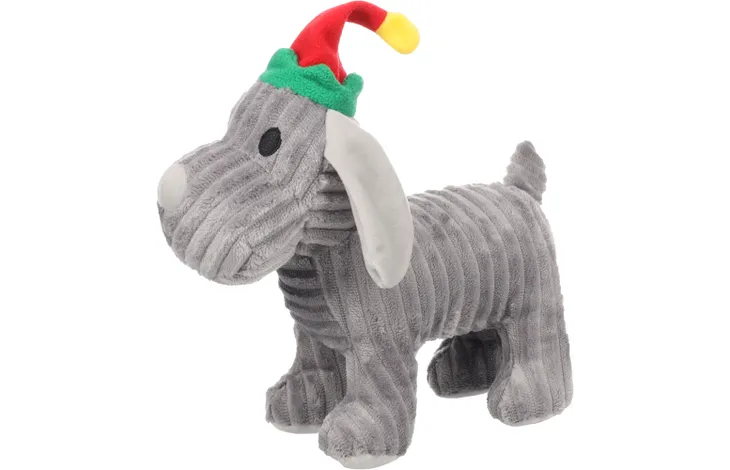 Kerst hondenspeelgoed - Flamingo - Aviana Hond Grijs