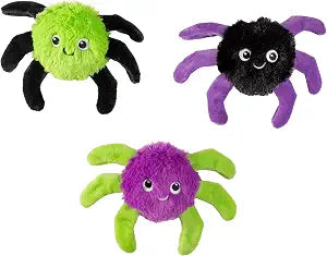 Hondenspeelgoed - Fringe Studio Pet Toy - Webbed in Mischief Plush Dog Toy 3 PCS Set