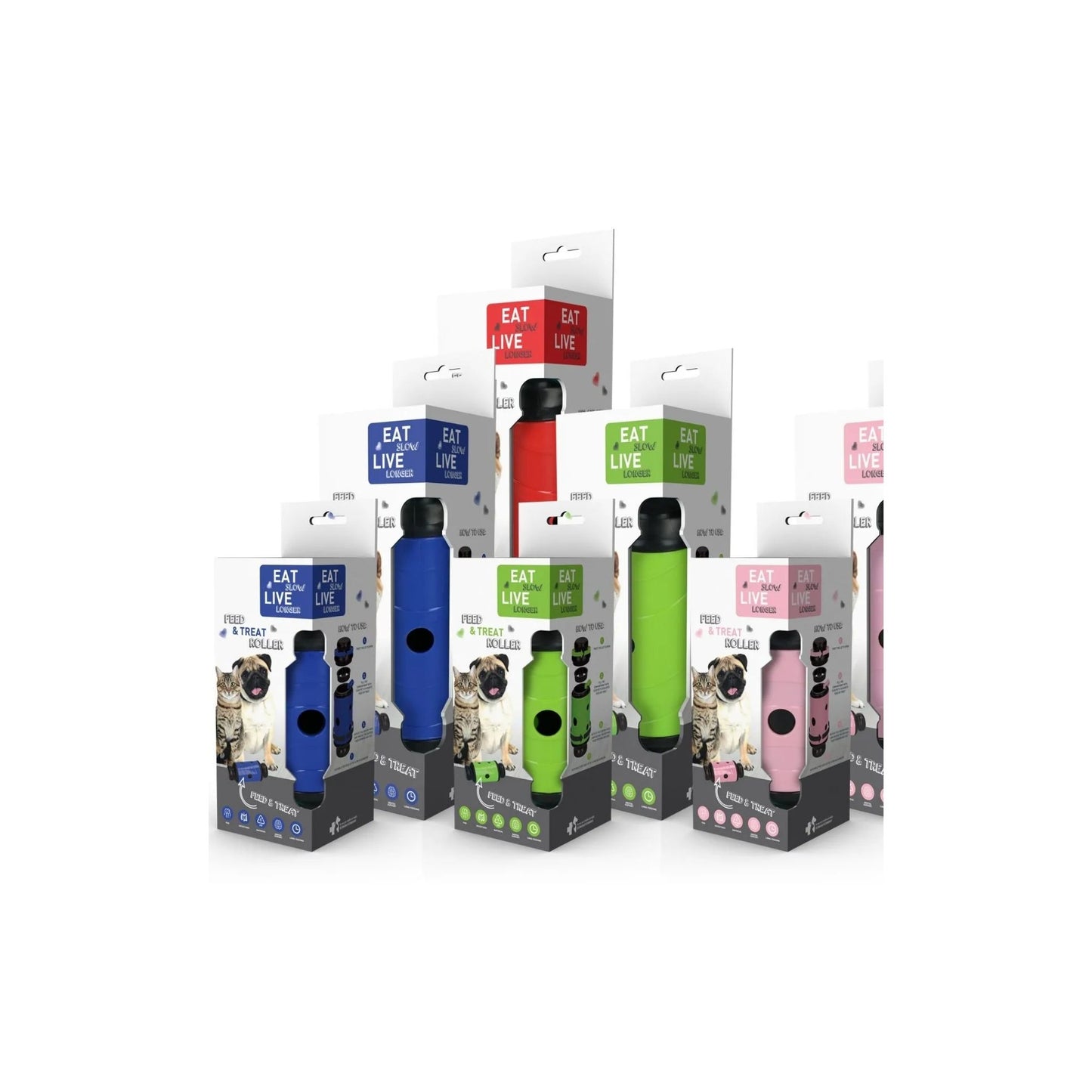 Enrichment voor honden - Eat Slow Live Longer voer roller