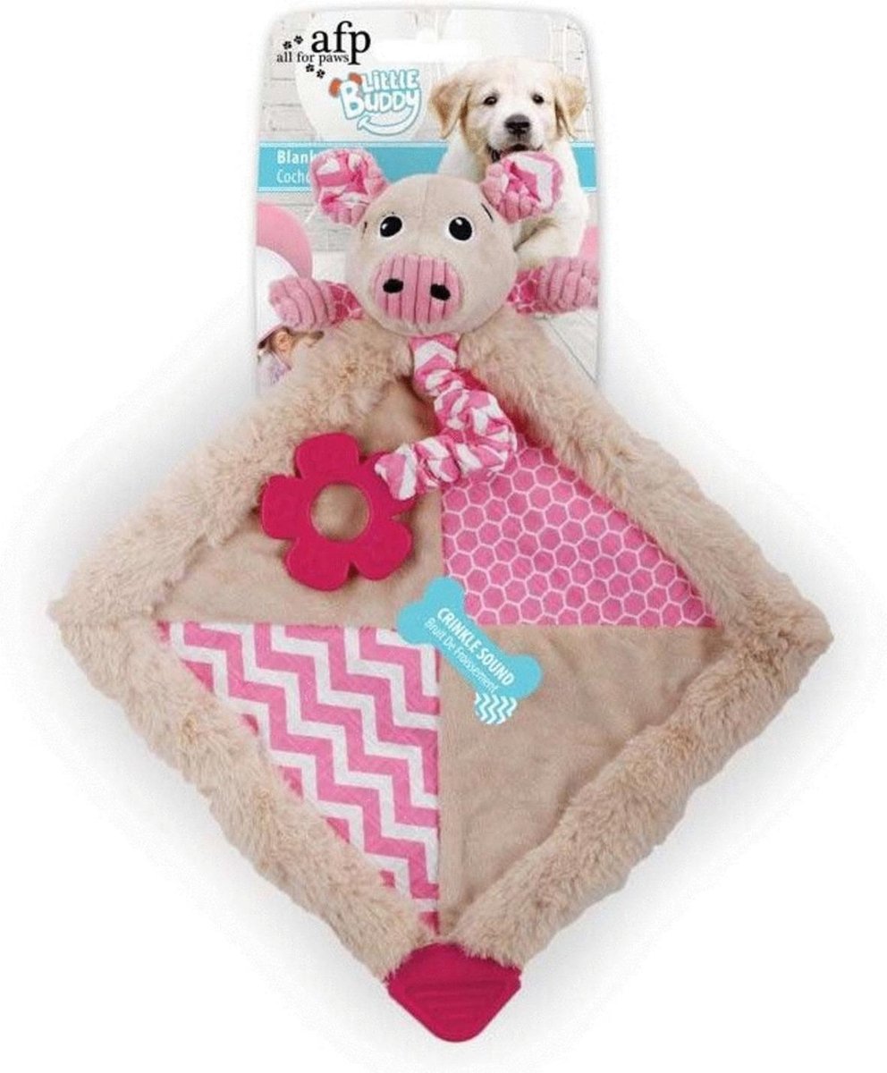Puppy - AFP - Knuffeldoek varken