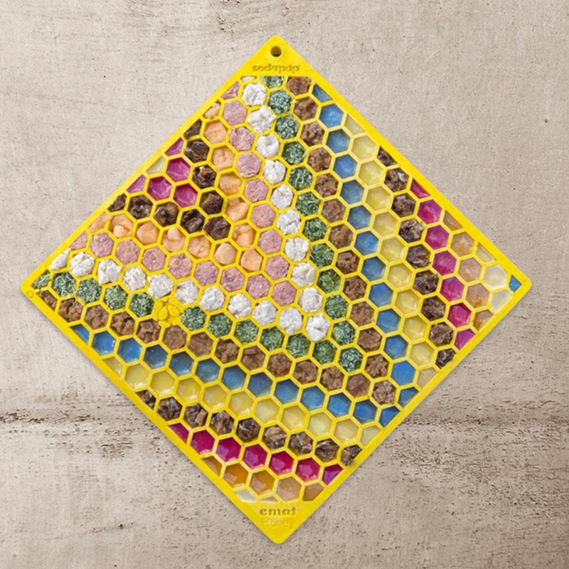 Hersenwerk voor honden - SodaPup - Lickmat Honeycomb groot