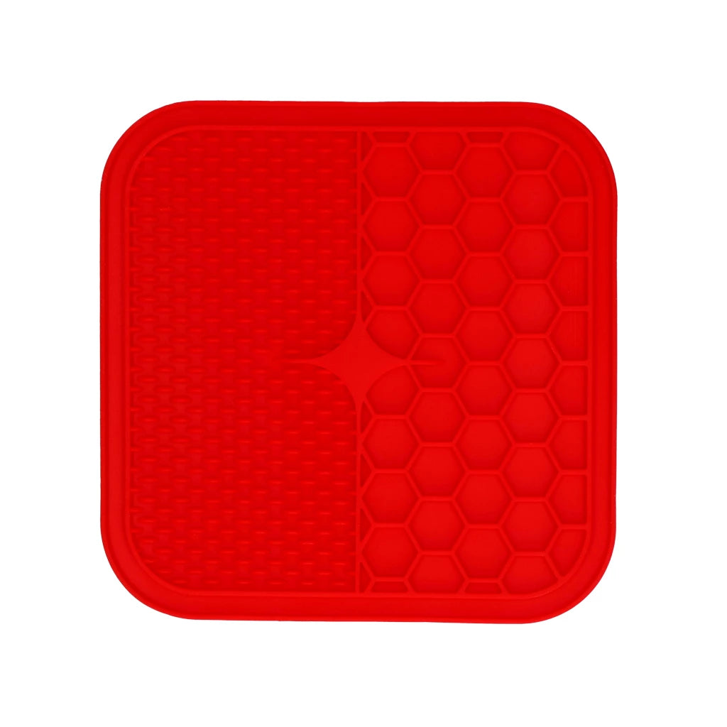 Likmat - 2 patronen likmat eat slow live longer - groen, blauw, roze, rood en grijs