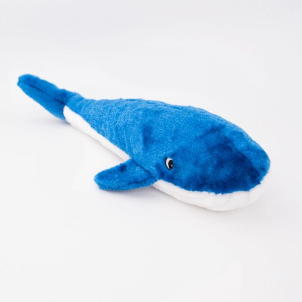 Groot hondenspeelgoed - Zippy Paws - Oceaan Jigglerz - Walvis