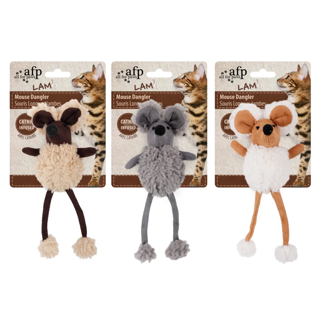 Kattenspeelgoed - AFP - Lambswool Mouse