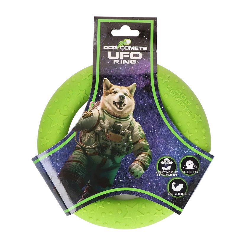 Hondenspeelgoed - Dog Comets - UFO Ring - klein