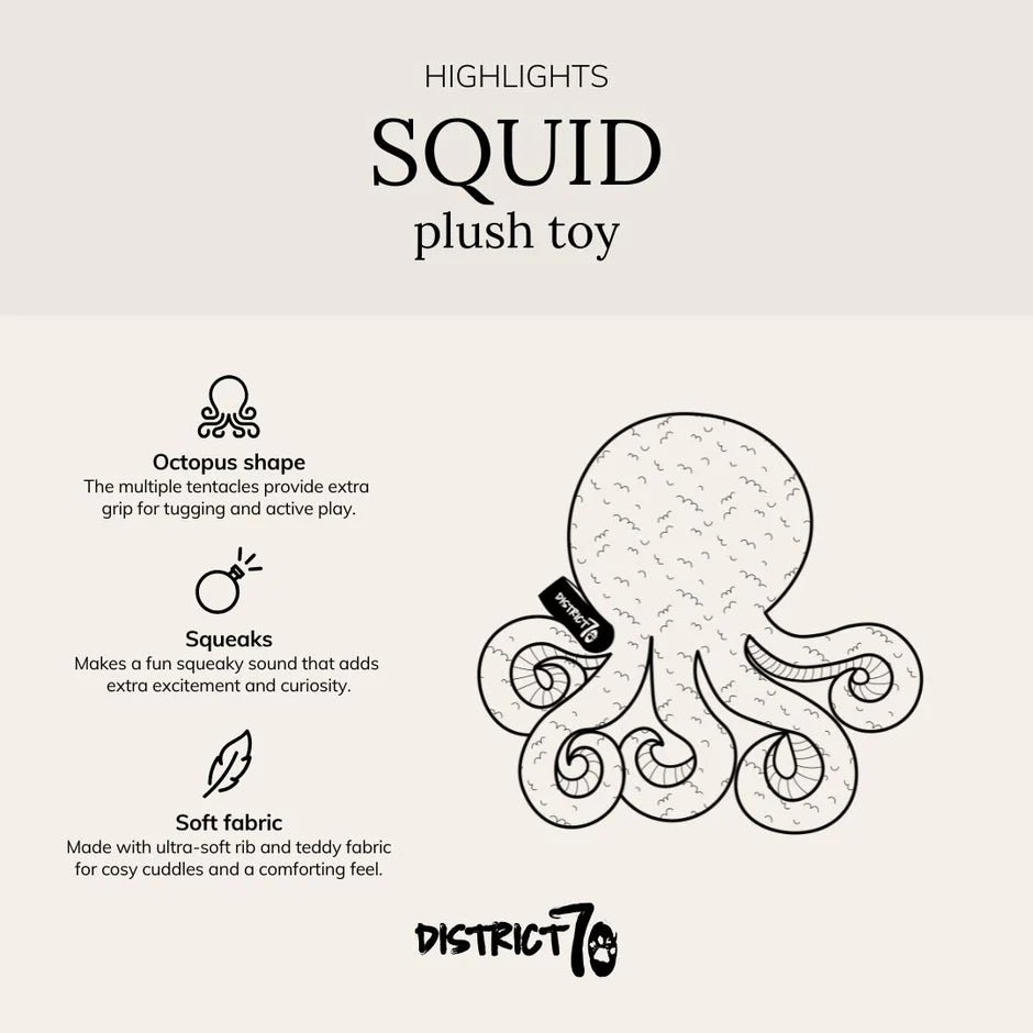 Hondenspeelgoed - District 70 - Squid