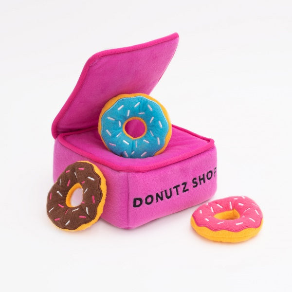 Hersenwerk speelgoed voor honden - Zippy Paws - Donut box - Verrijkingsspeelgoed