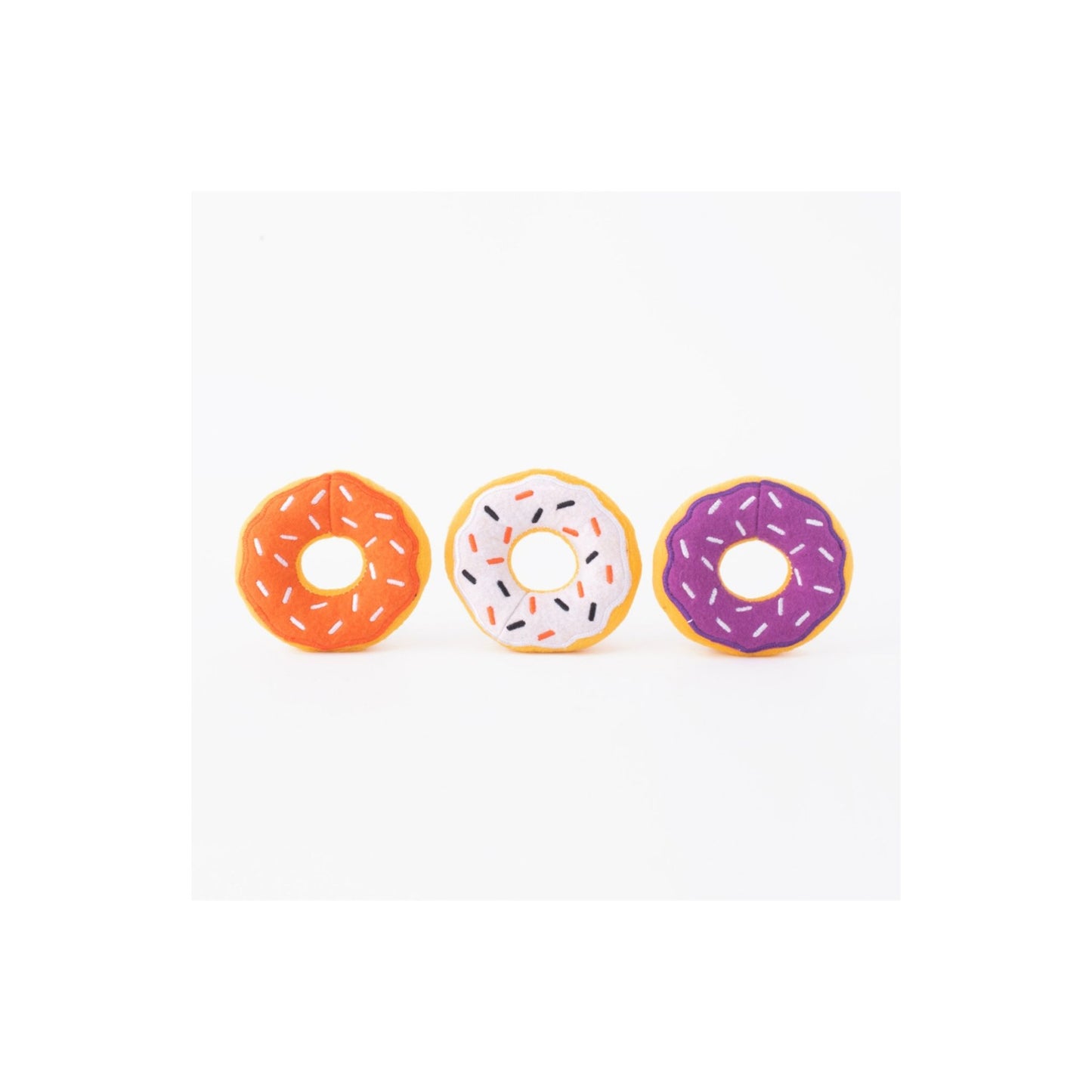 Hondenspeelgoed - Zippy Paws - Halloween Miniz Donutz 3-pack