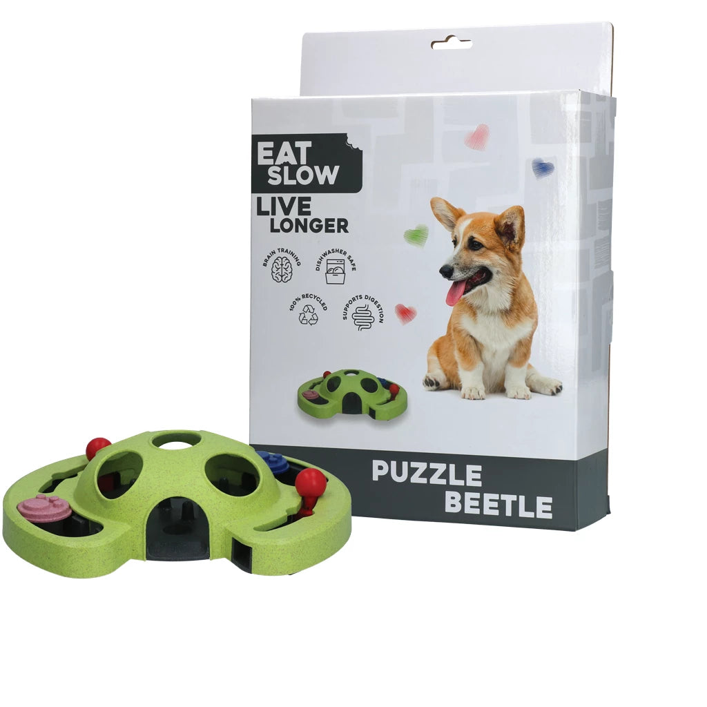 Hersenwerk voor honden - Eat Slow Live Longer - Puzzle Beetle