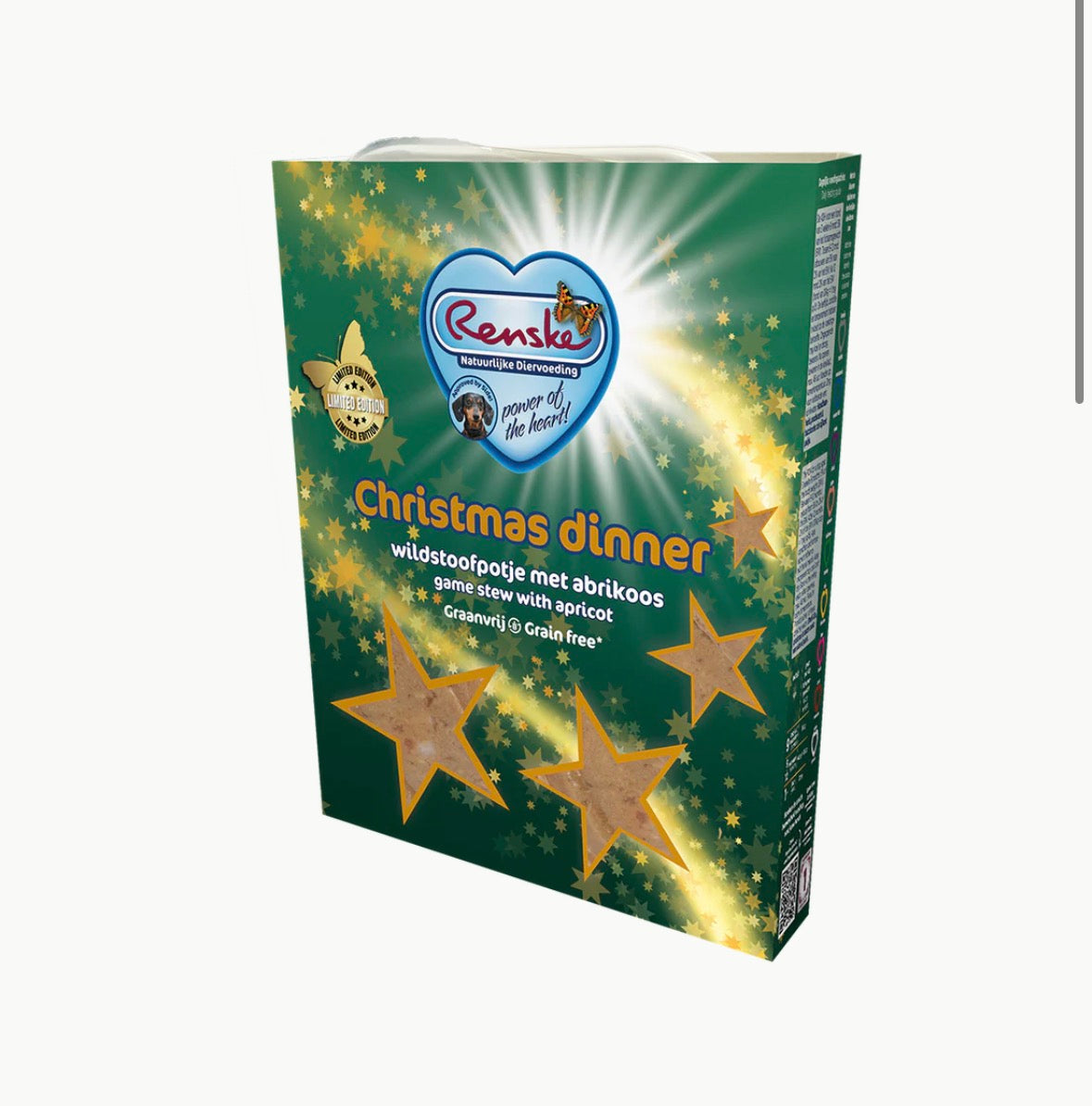 Renske Vers Gestoomde Vlees Maaltijd Kerstdiner - eend en hert