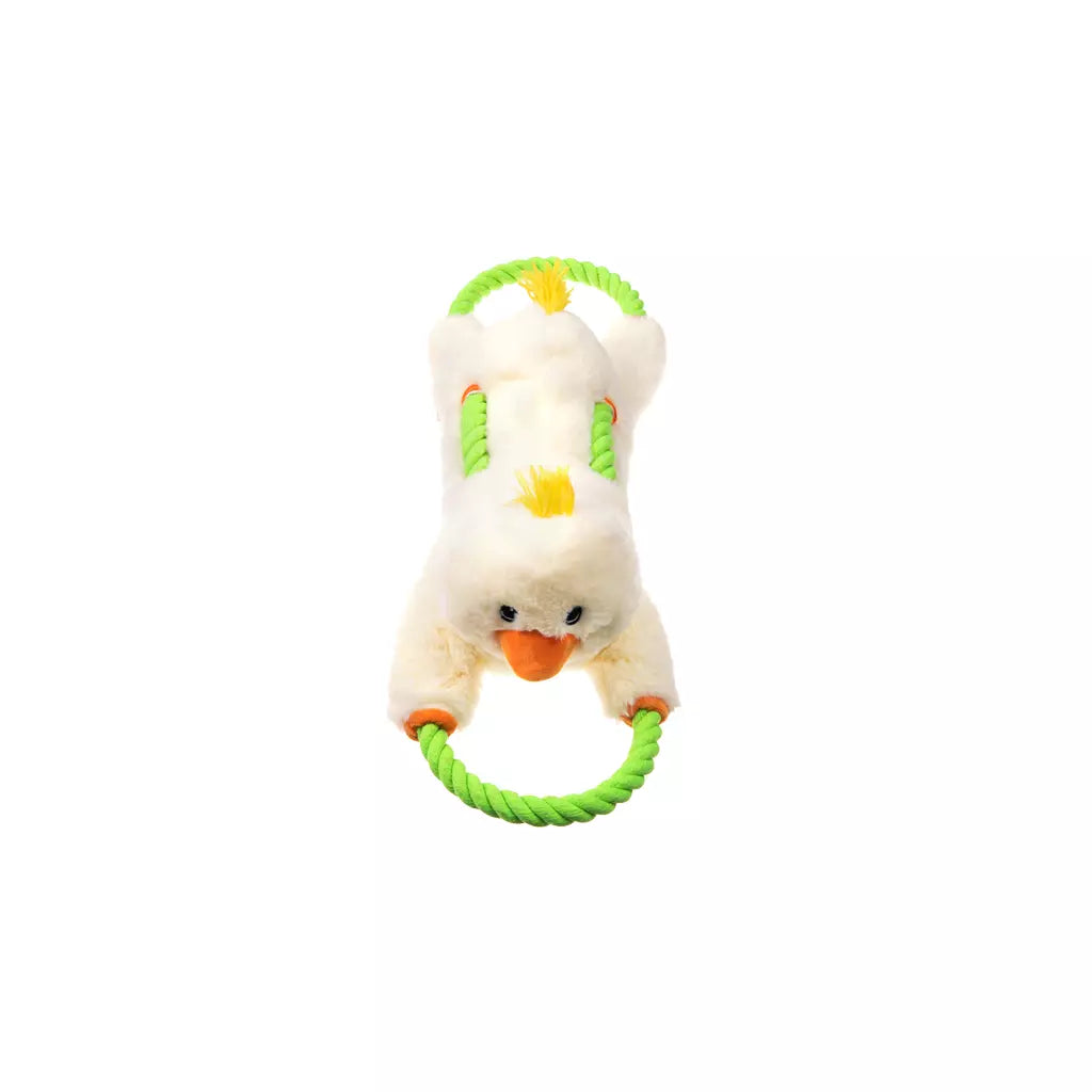 (Sterk) hondenspeelgoed - Growl - Growl Haystackerz Quacker de Eend