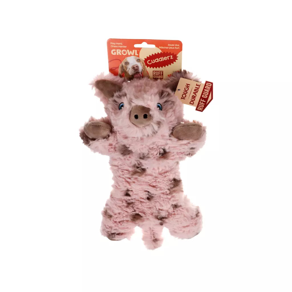 Hondenspeelgoed - growl - Cuddlerz Snorters het Varken