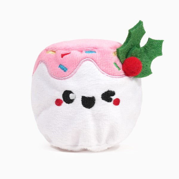 Kerst hondenspeelgoed - Happy Woofmas – Marshmallow Ball