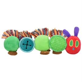 Hondenspeelgoed en hersenwerkje - Eric Carle Pluche Rupsje Nooitgenoeg met Treat Display 35,5 cm