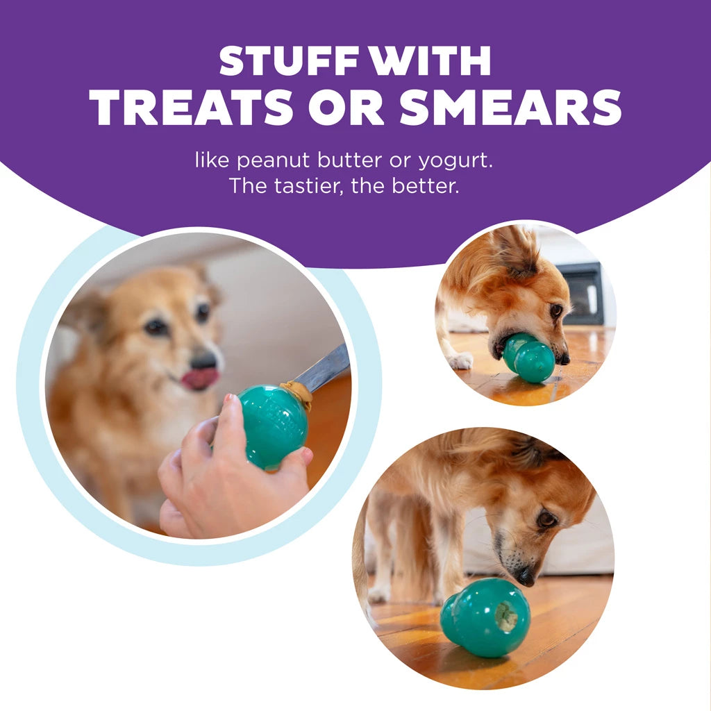 Intelligentie speelgoed voor honden - Outward Hound - Double-Tuff M Blauw