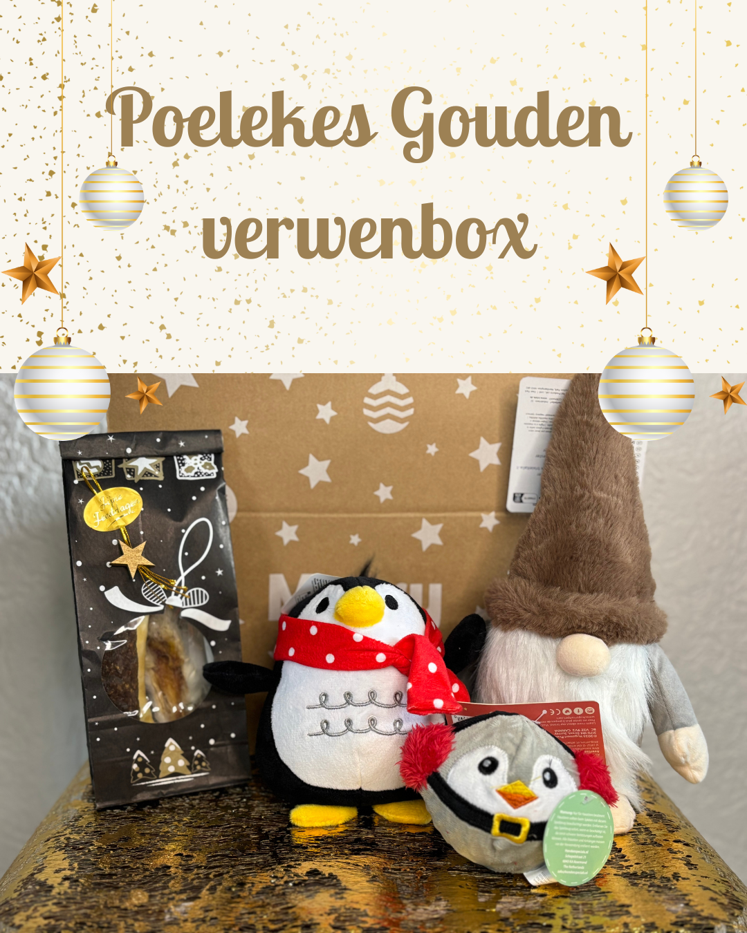 PRE-ORDER - Poelekes Gouden verwenpakket