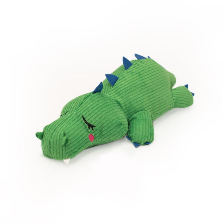 Hondenspeelgoed - ZippyPaws - Snooziez with Shhhqueaker – Alligator