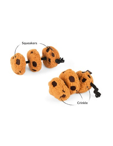 Hondenspeelgoed - Play - Chocolade koekjes
