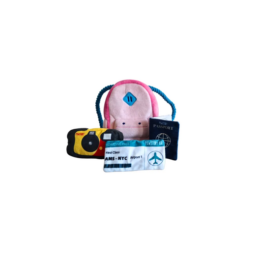 Hondenspeelgoed - Pawstory - Snuffles Billy Backpack 3-in-1