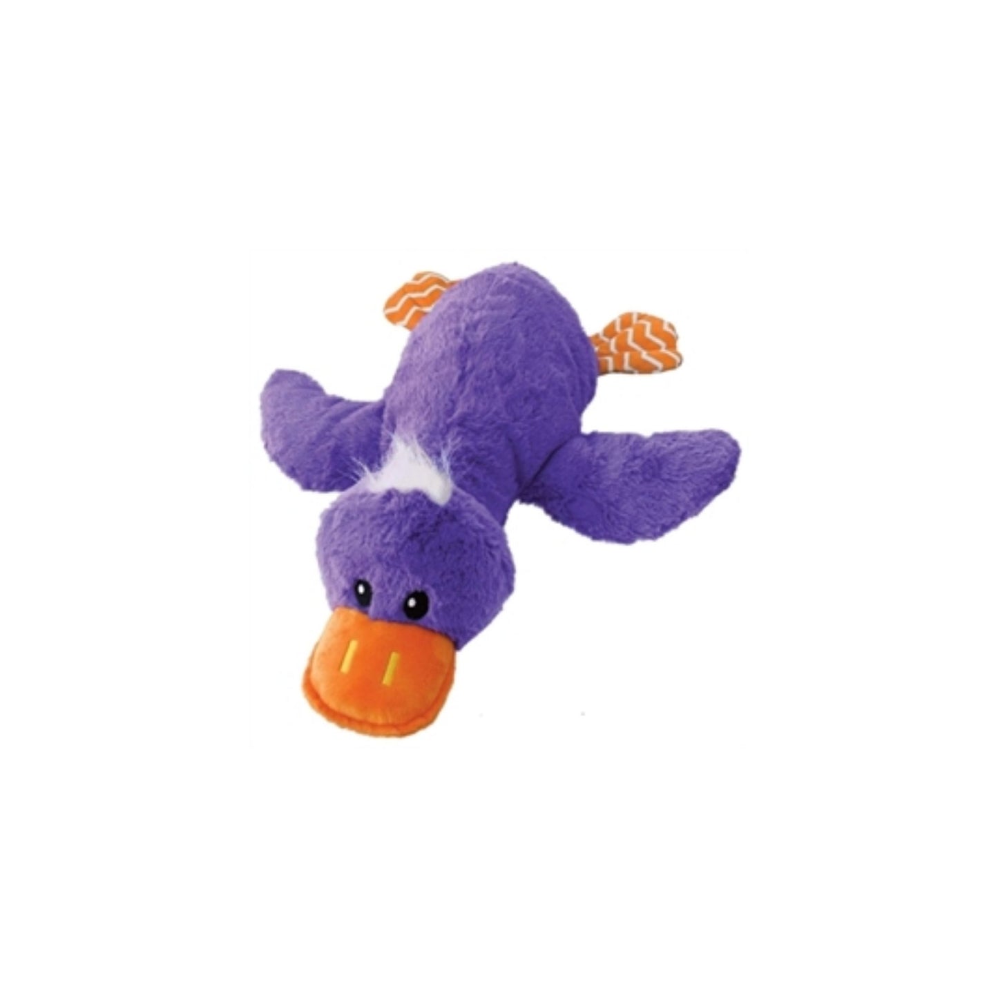 Sterk hondenspeelgoed - Kong Comfort Jumbo Eend - Geel en paars