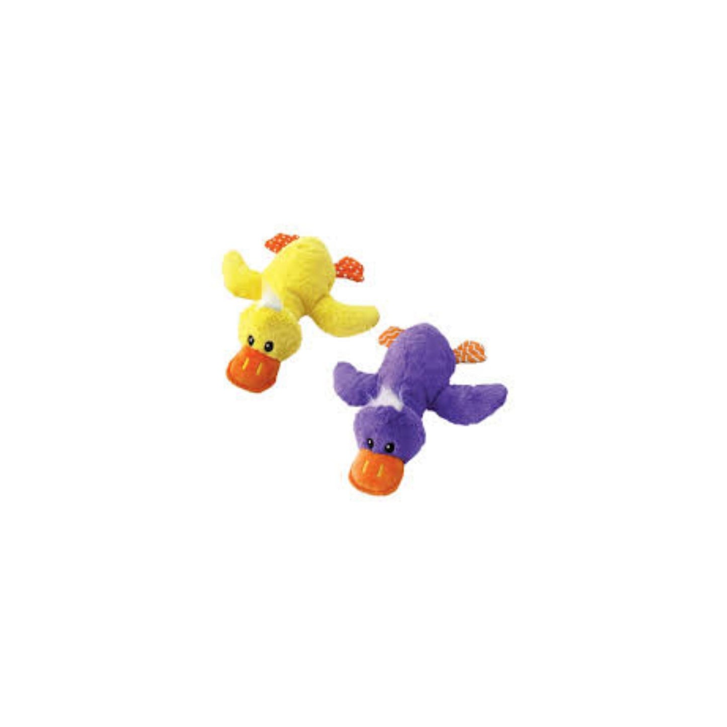 Sterk hondenspeelgoed - Kong Comfort Jumbo Eend - Geel en paars
