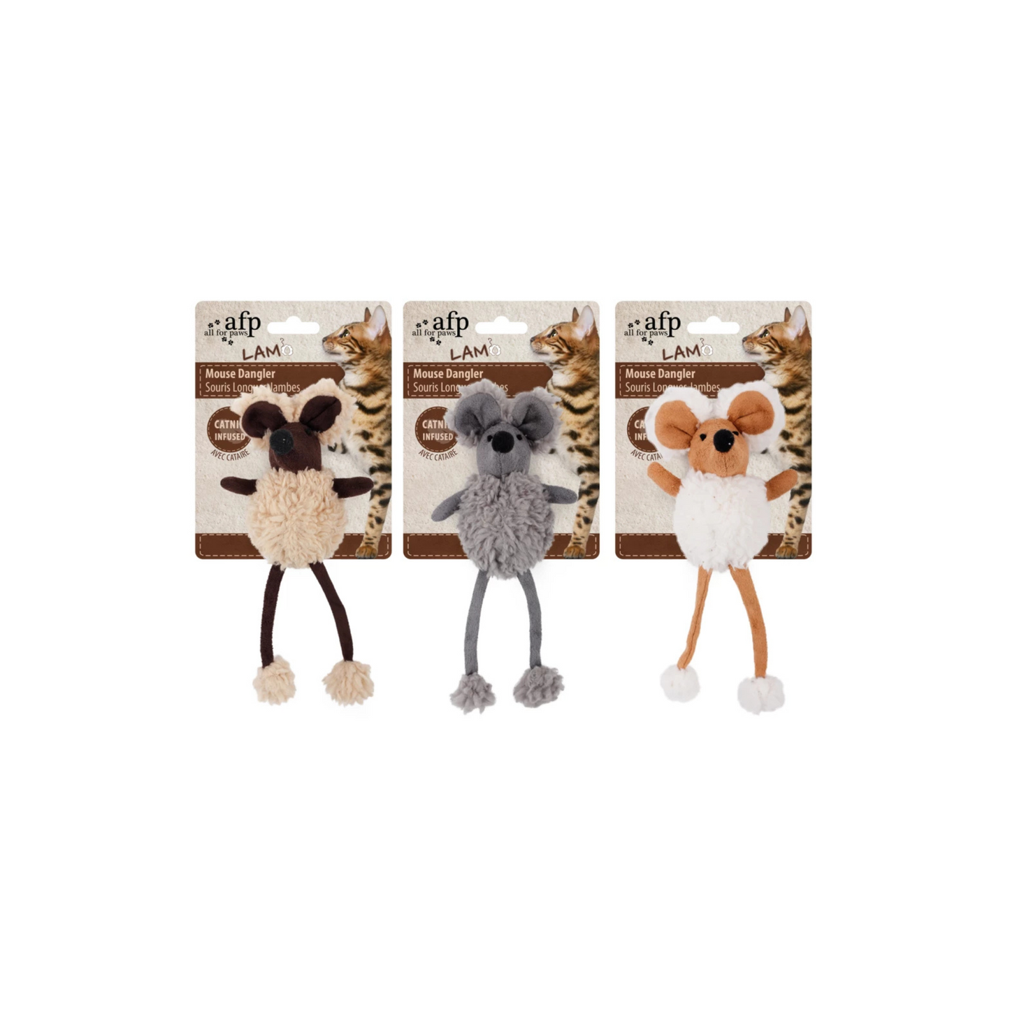 Kattenspeelgoed - AFP - Lambswool Mouse