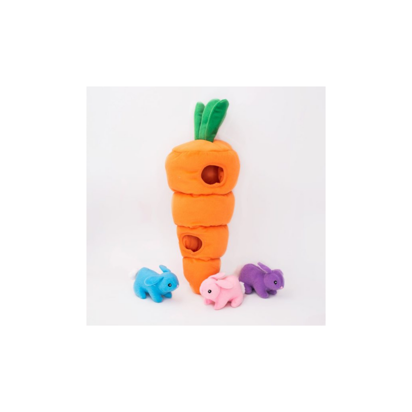 Hondenspeelgoed - ZippyPaws - Zippy Burrow – Easter Carrot