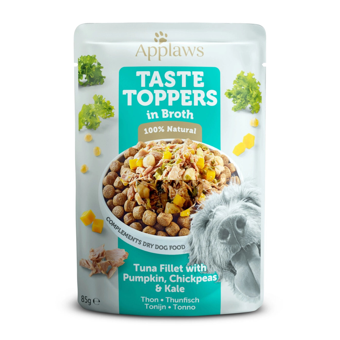 Applaws - Dog Taste Toppers - Tonijn met pompoen in bouillon 85 gr.