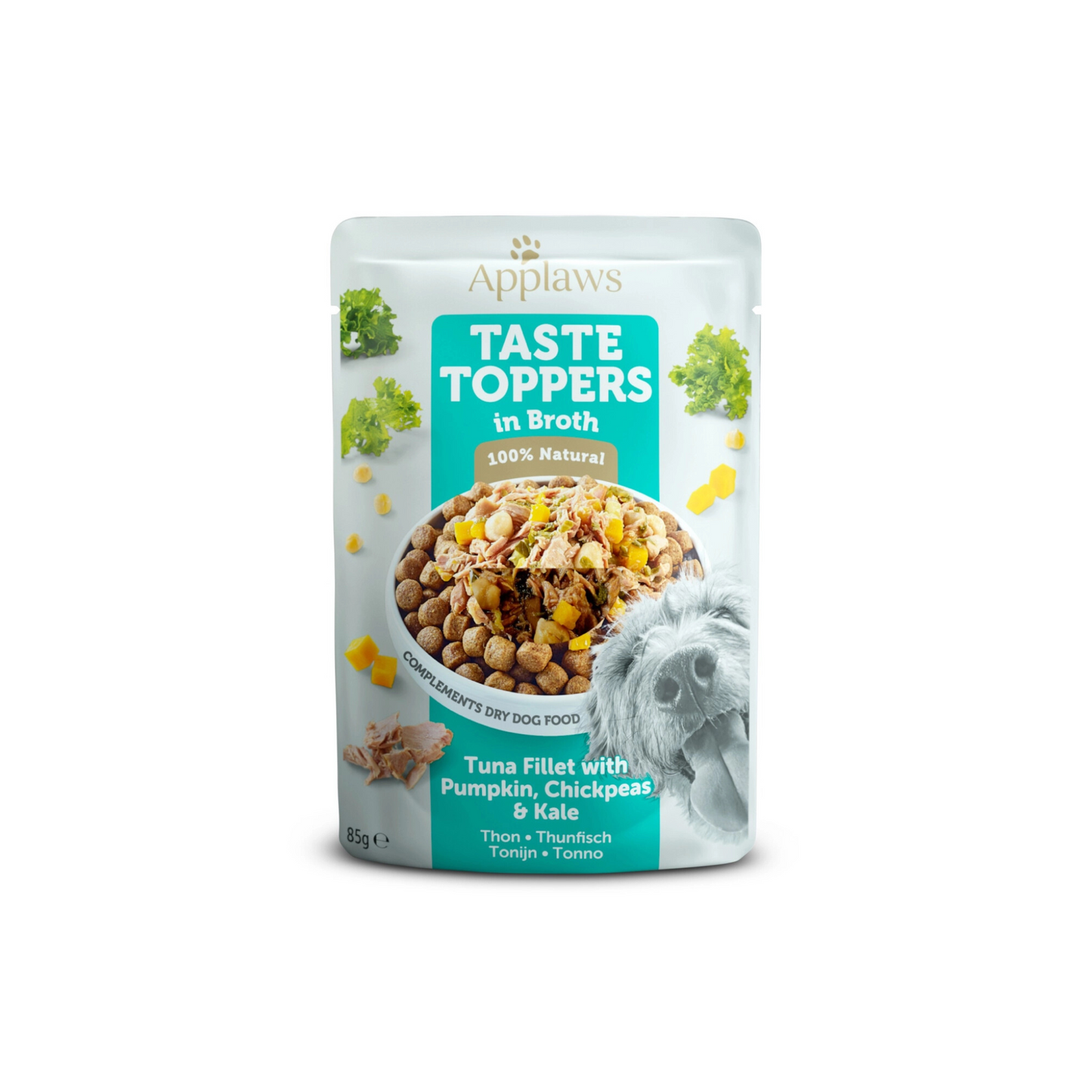 Applaws - Dog Taste Toppers - Tonijn met pompoen in bouillon 85 gr.
