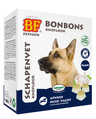 Bonbon voor honden - BF PetFood - Knoflook bonbon met schapenvet