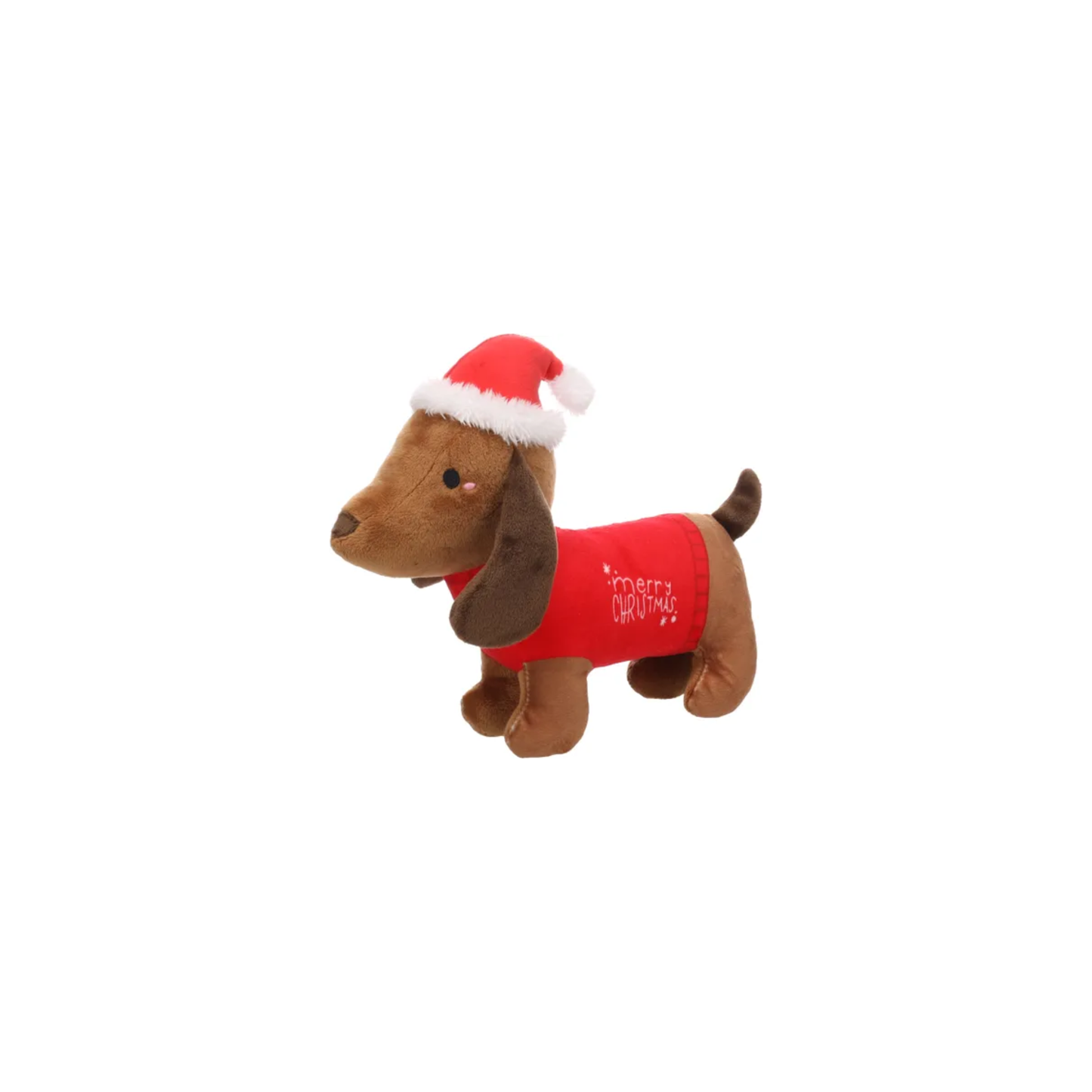 Kerst hondenspeelgoed - Flamingo - Tikko Hond Bruin