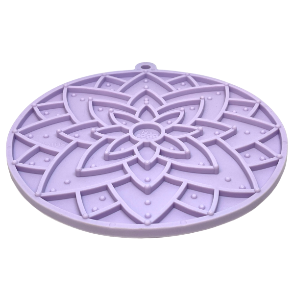 SodaPup Lickmat Lotus with Suction – Lila