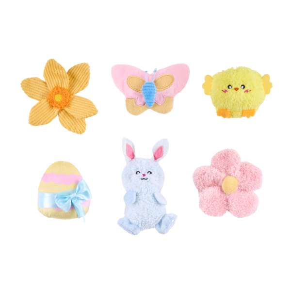 Hondenspeelgoed - ZippyPaws - Miniz 6-pack – Spring Fling