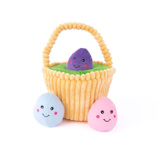 Hondenspeelgoed - ZippyPaws - Zippy Burrow – Easter Egg Basket