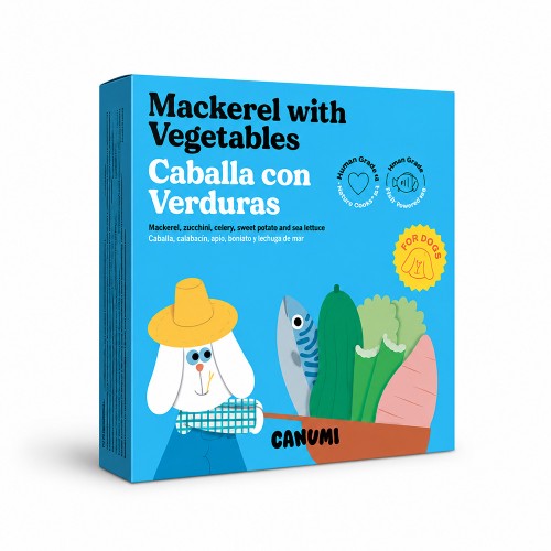 Hondensnack - Canumi - Makreel met groenten