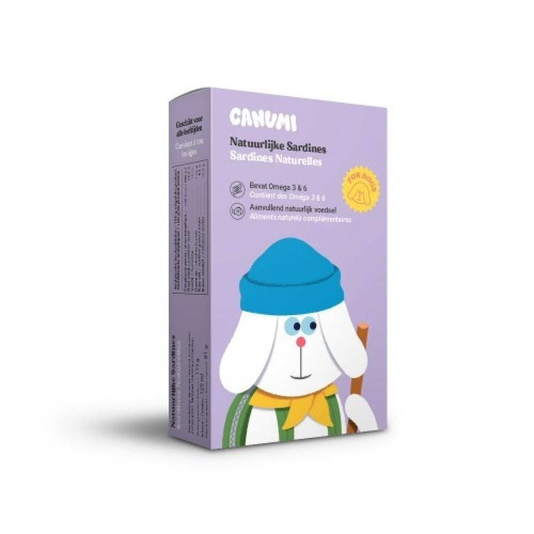 Canumi hond - Sardines