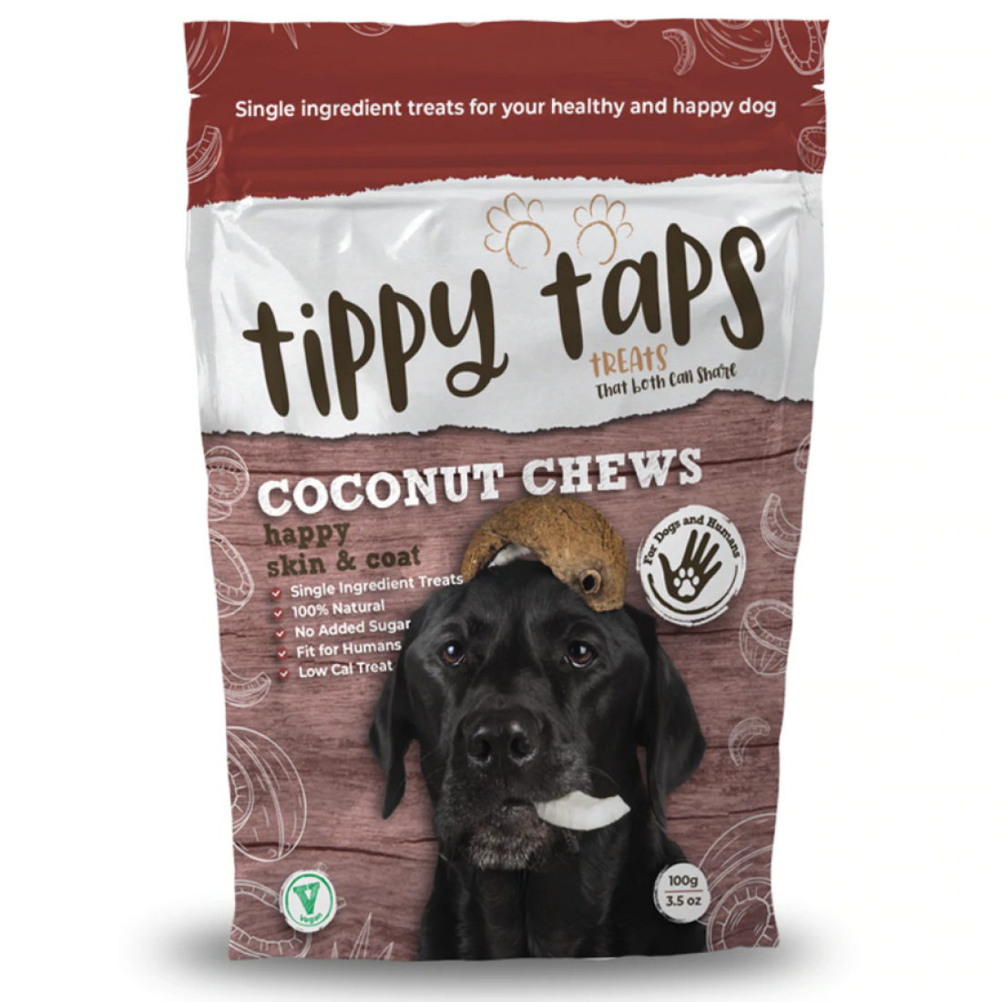 Hondensnack - Tippy Taps - Kokosnoot