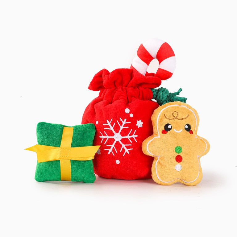 Kerst hondenspeelgoed - Happy Woofmas - Christmas Gift Bag