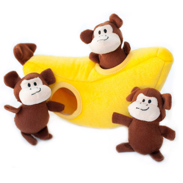Hondenspeelgoed - Zippy Paws - Monkey ’n Banana