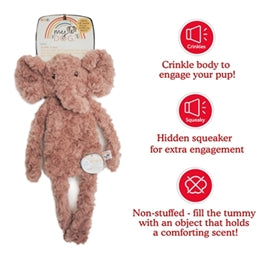 Hondenspeelgoed - My Dog - olifant pluche roze 40 cm