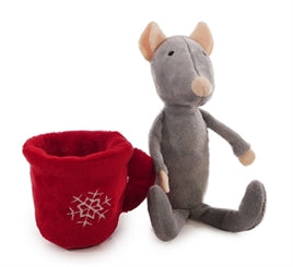 Kattenspeelgoed - Rosewood Muis In Theekopje