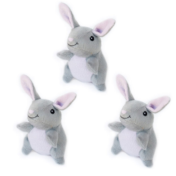 Hondenspeelgoed - ZippyPaws - Miniz 3-pack Bunnies