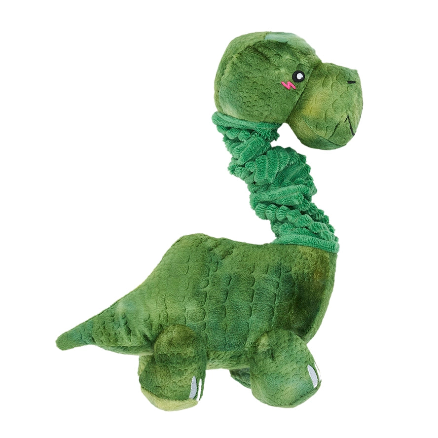 Hondenspeelgoed - ZippyPaws - Bungee Buddiez – Dinosaur