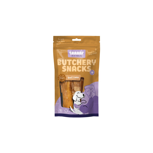Hondensnack - Braaaf Butchery Snacks Runderpees 150 g