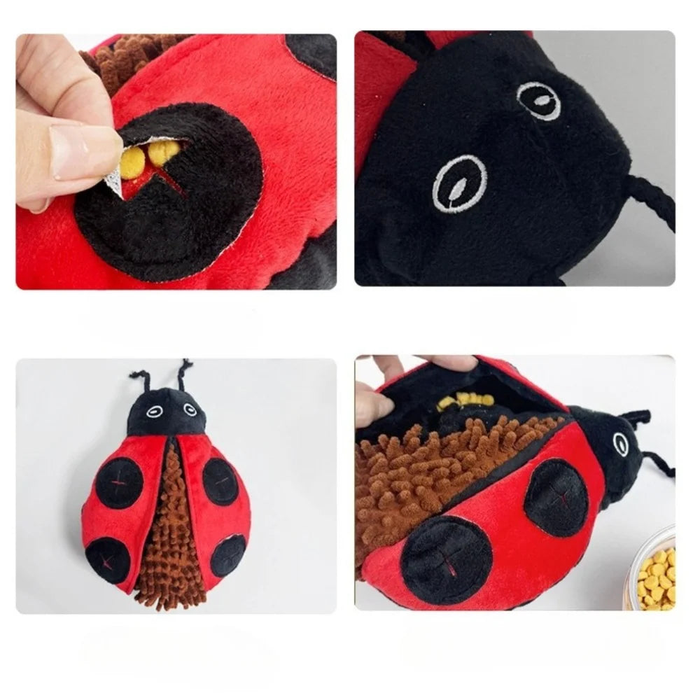 Snuffelspeelgoed voor honden - Cheerhunting - Snuffy schildpad of lieveheersbeestje