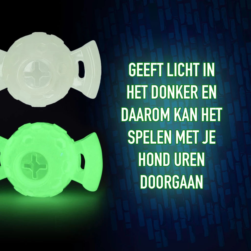 Hersenwerk voor honden - 2 Glow - Glow in the dark speeltje