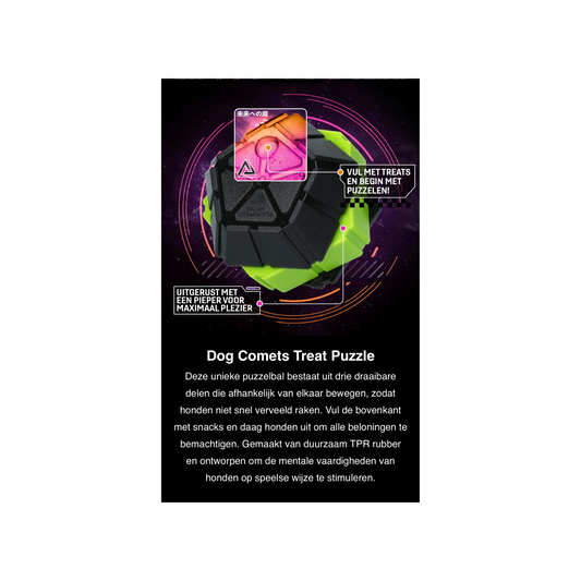 Intelligentiespeelgoed - Dog Comets - Treat puzzle